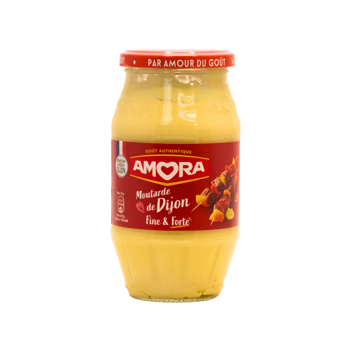 Amora Dijon Mustard 430 g Glass Jar