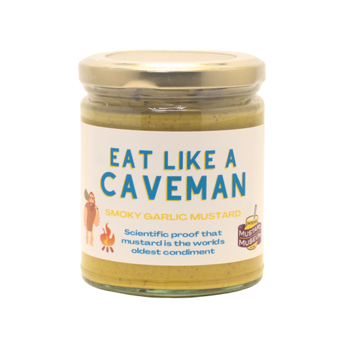 Eat Like a Caveman Smoky Garlic Mustard