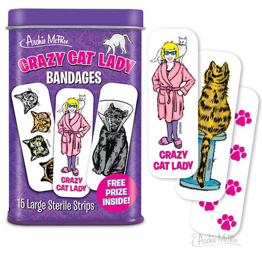 Archie McPhee Crazy Cat Lady Bandages
