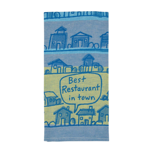 Blue Q Woven Dish Towel - Best Restaurant