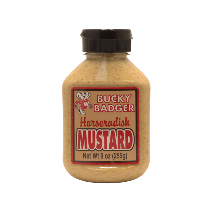 Bucky Badger Horseradish Mustard
