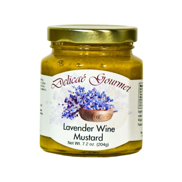 Delicae Gourmet Lavender Wine Mustard