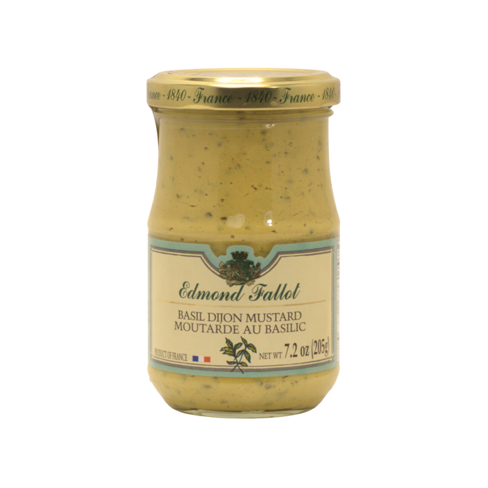 Edmond Fallot Basil Dijon Mustard