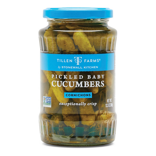 Tillen Farms Pickled Baby Cucumbers