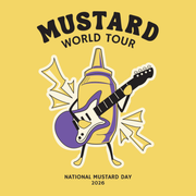2026 Mustard Day T-Shirt (Mustard World Tour)