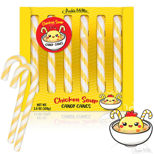 Archie McPhee Chicken Soup Candy Canes