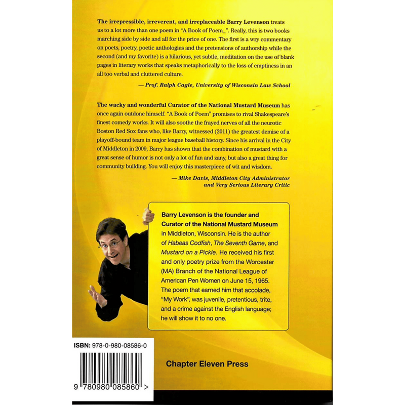 A Book of Poem_ by Barry Levenson (back cover)