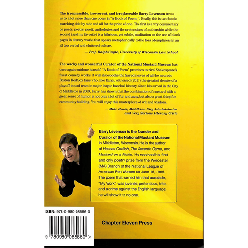 A Book of Poem_ by Barry Levenson (back cover)