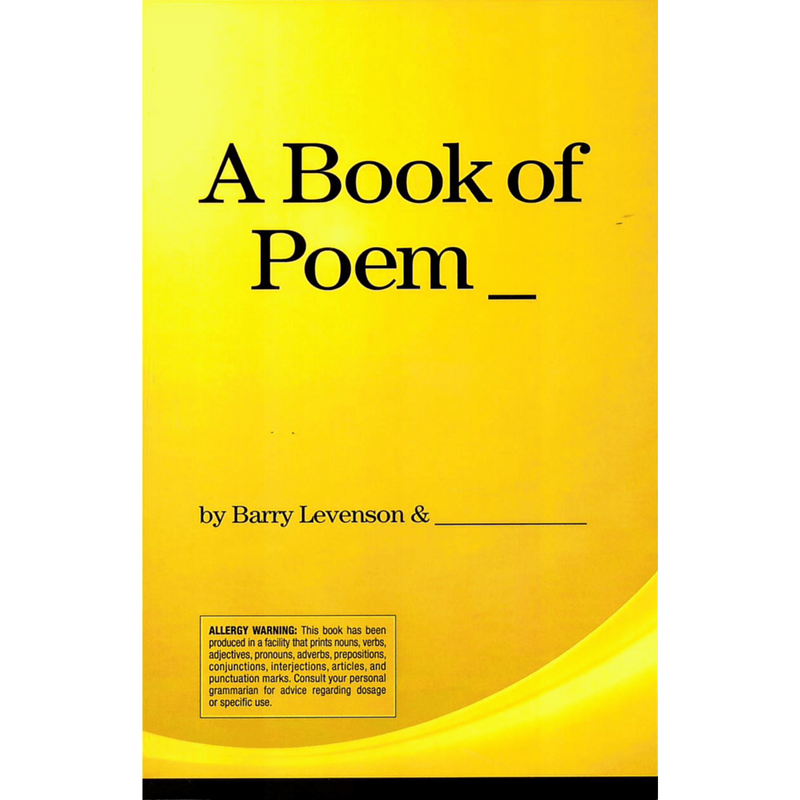 A Book of Poem_ by Barry Levenson