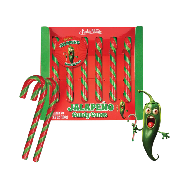 Archie McPhee Jalapeño Candy Canes