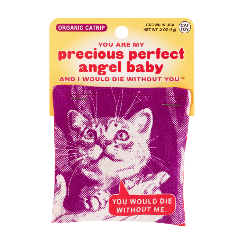 Blue Q Catnip Toy - Precious Angel Baby