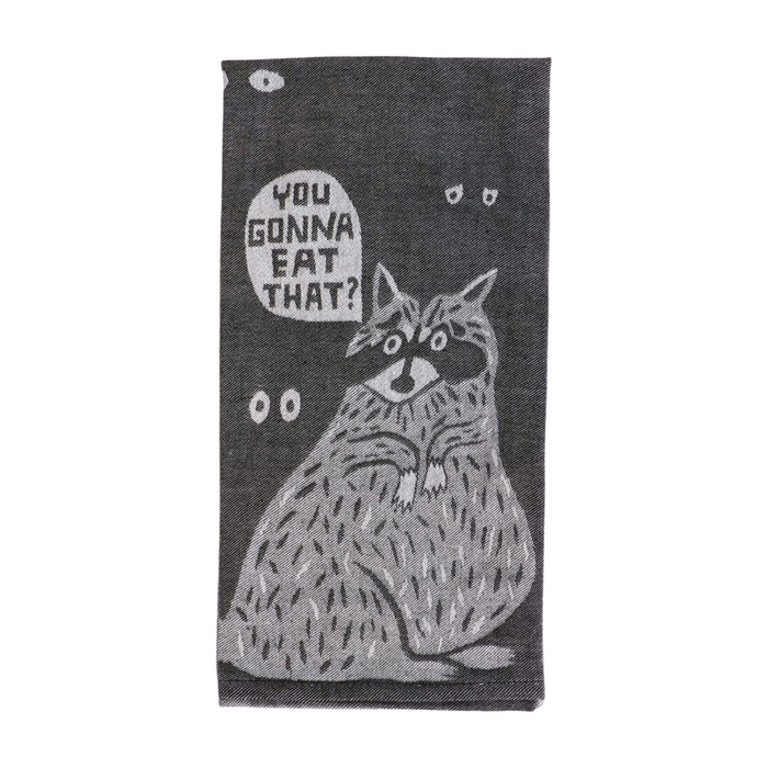 Blue Q Woven Dish Towel - You Gonna Eat That