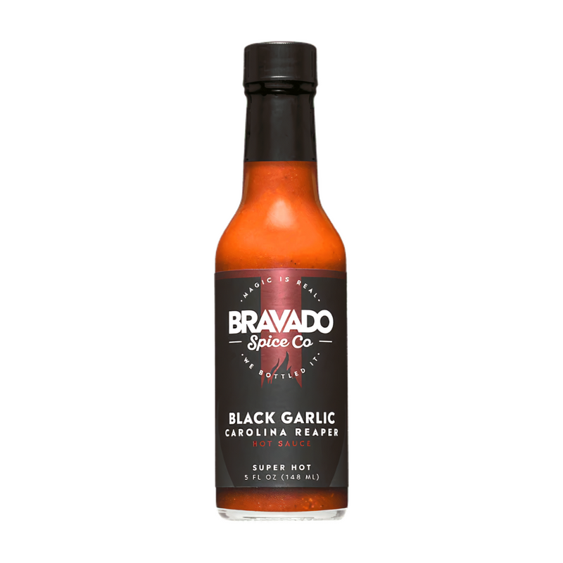 Bravado Black Garlic Carolina Reaper Hot Sauce