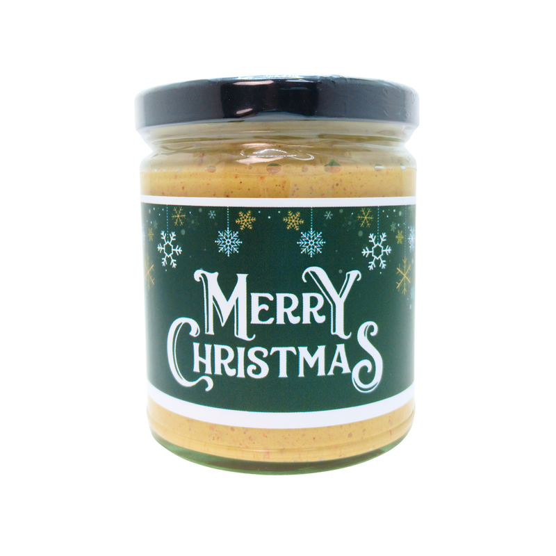 Christmas Greeting Card Mustard - Merry Christmas