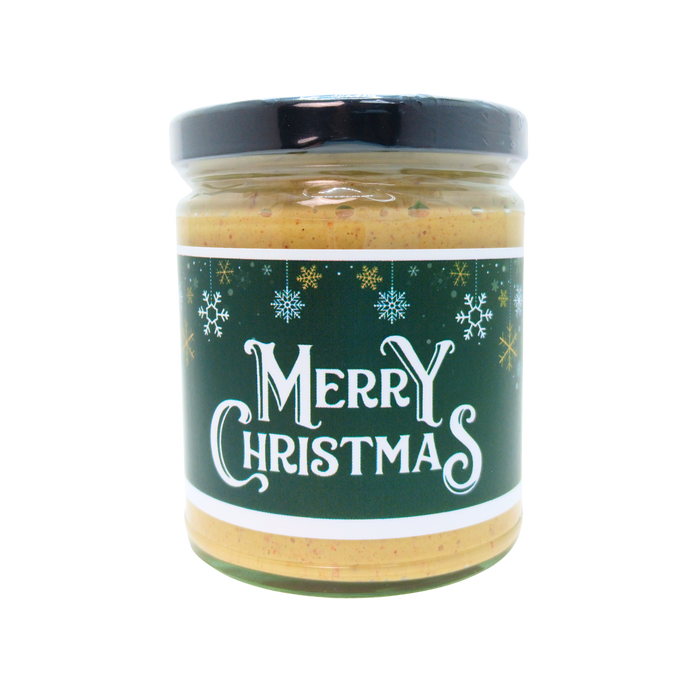 Christmas Greeting Card Mustard - Merry Christmas