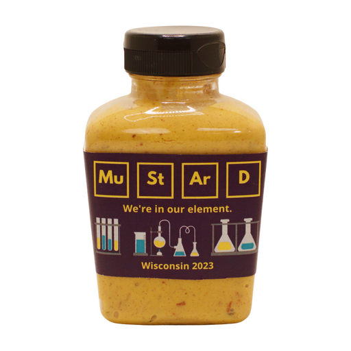 Custom Label Mustard in Plastic Bottles (Case of 12)