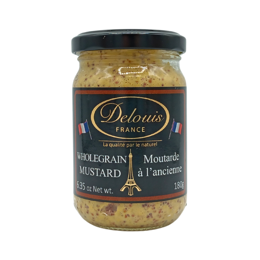Delouis Wholegrain Mustard (Moutarde à l'Ancienne)