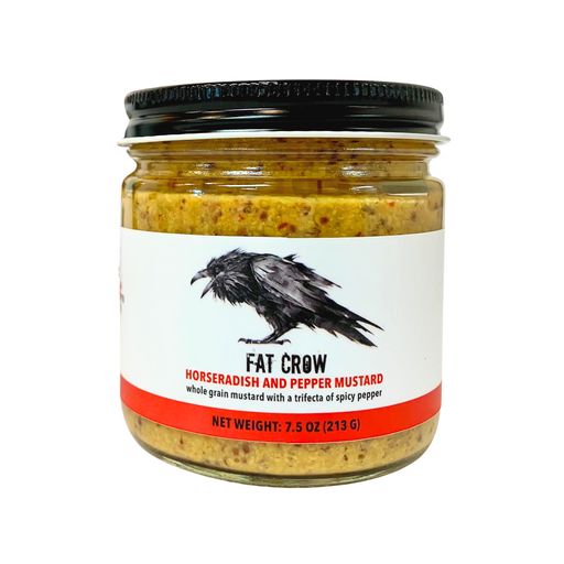 Fat Crow Horseradish and Pepper Mustard