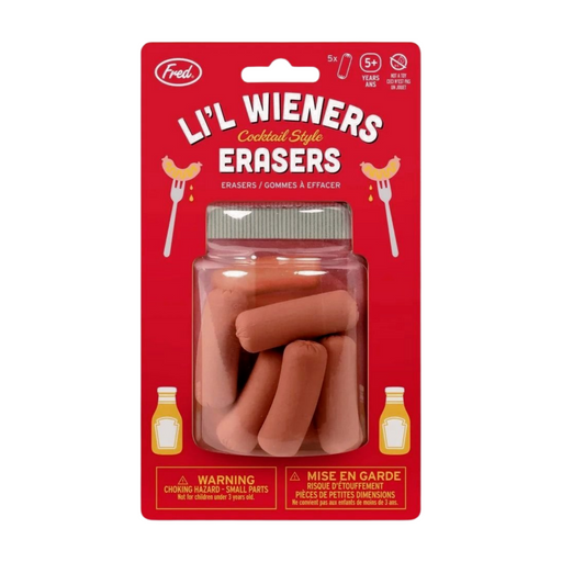 Fred Cocktail Wiener Erasers