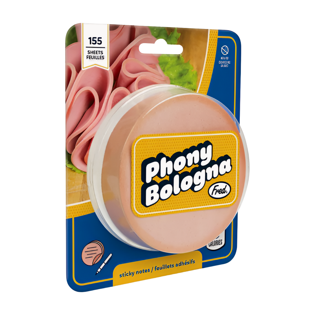 Fred Phony Bologna Sticky Notes — National Mustard Museum