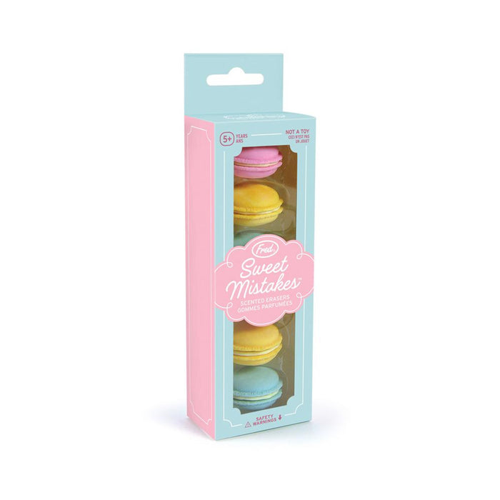 Fred Sweet Mistakes Macaron Scented Erasers