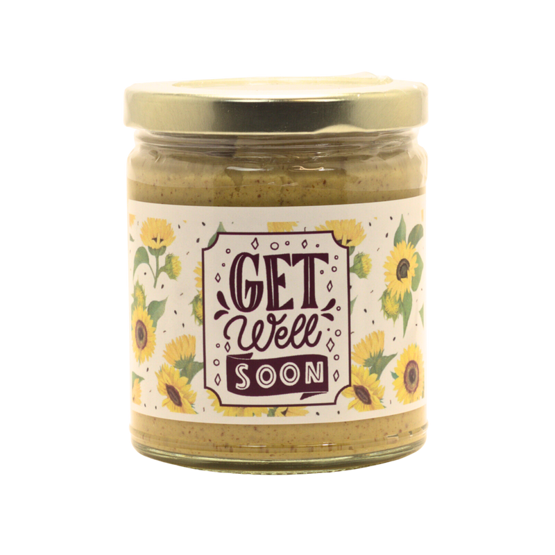 Get Well Soon Greeting Card Mustard