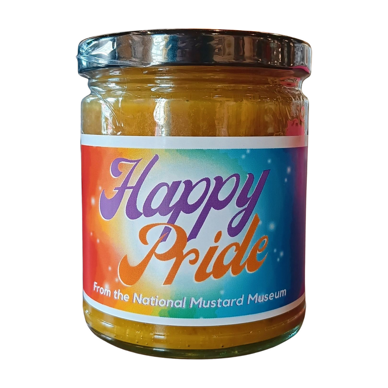 Happy Pride Greeting Card Mustard