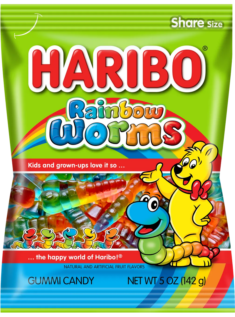 Haribo Rainbow Worms