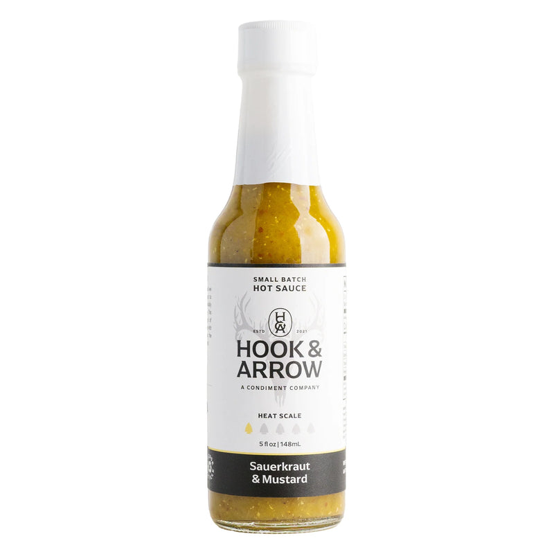 Hook & Arrow Sauerkraut & Mustard Hot Sauce