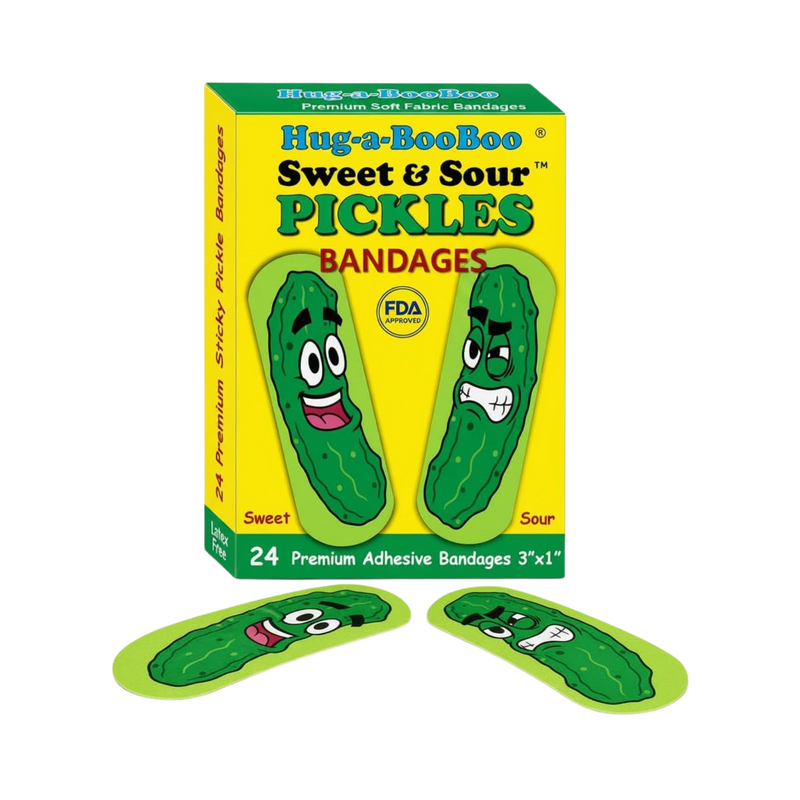 Hug-a-BooBoo Pickle Bandages