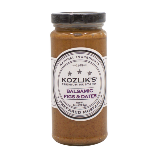 Kozlik's Balsamic Figs & Dates Mustard
