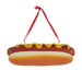 Kurt Adler Hot Dog with Mustard Ornament