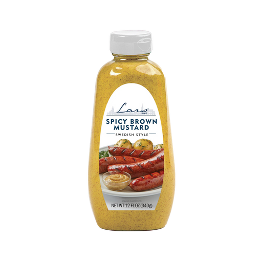 Lars Swedish Style Spicy Brown Mustard