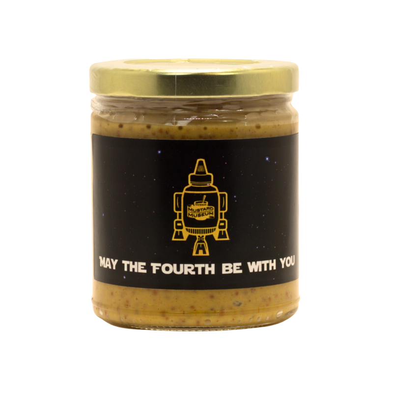 May the Fourth Greeting Card Mustard