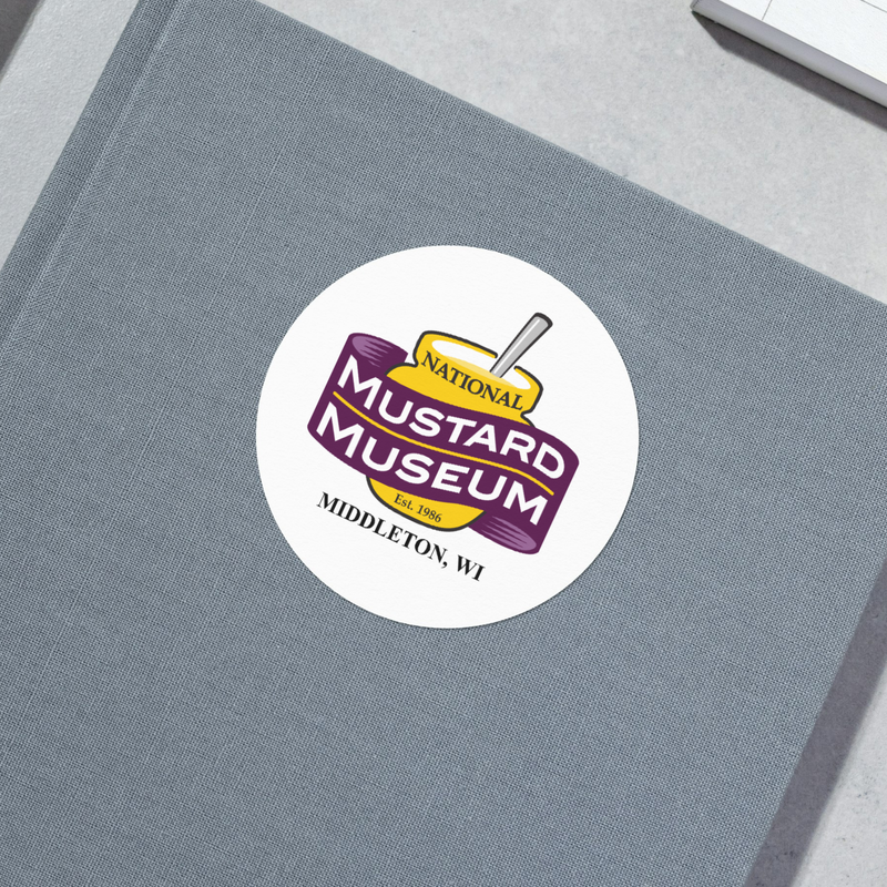 Mustard Museum Logo Sticker — National Mustard Museum