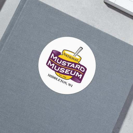 Mustard Museum Logo Sticker