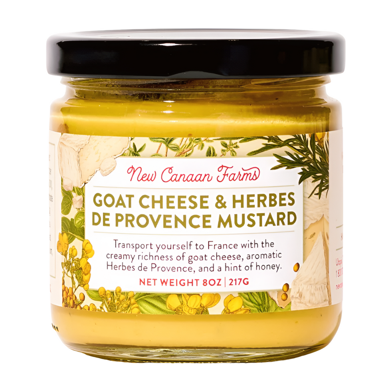 New Canaan Farms Goat Cheese & Herbes de Provence Mustard