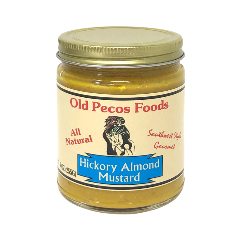 Old Pecos Foods Hickory Almond Mustard