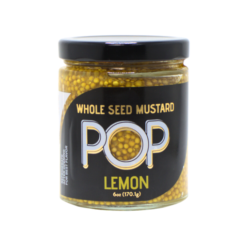 POP Mustard Lemon Mustard (Formerly Old Brooklyn)