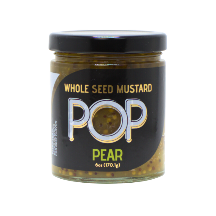 POP Mustard Pear Mustard (Formerly Old Brooklyn)