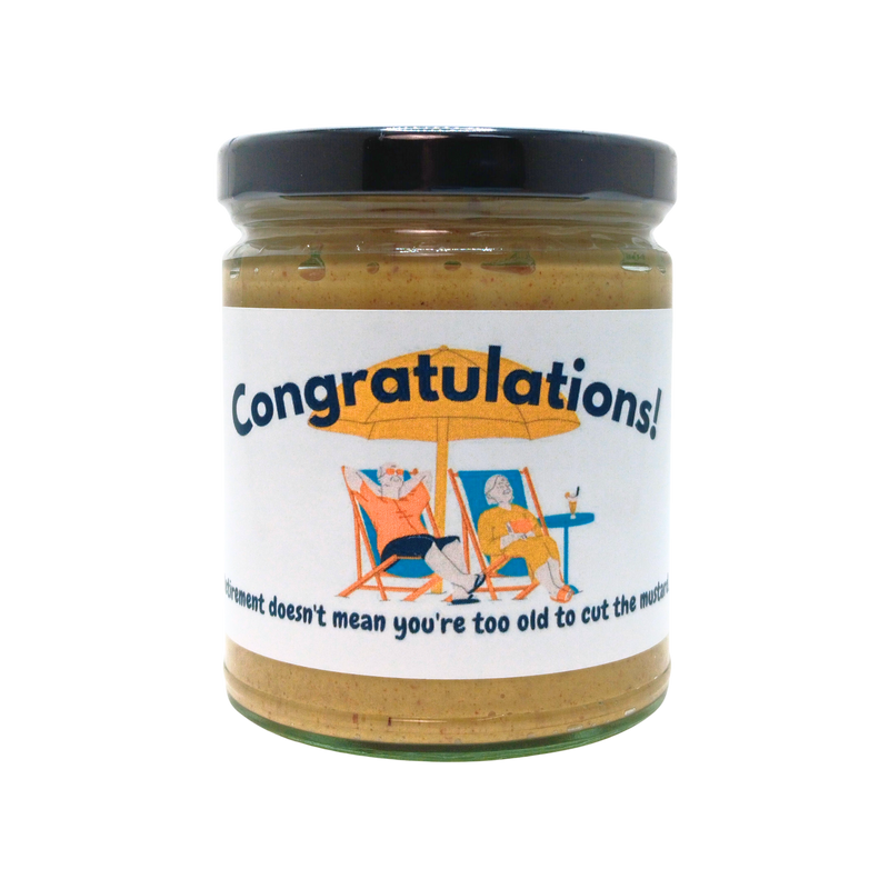 Retirement Greeting Card Mustard