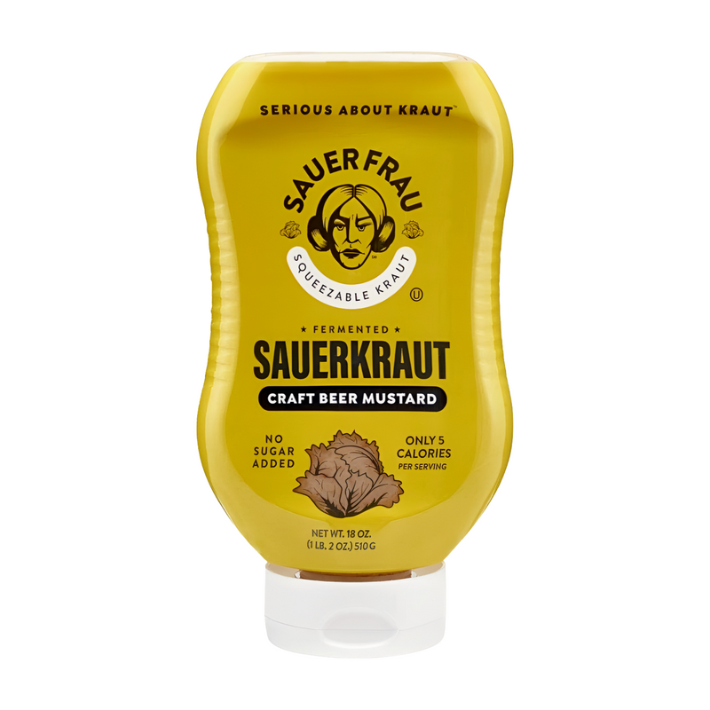Sauer Frau Sauerkraut Craft Beer Mustard