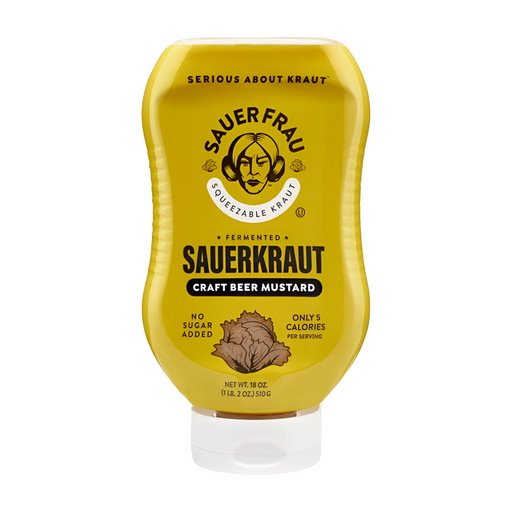 Sauer Frau Sauerkraut Craft Beer Mustard