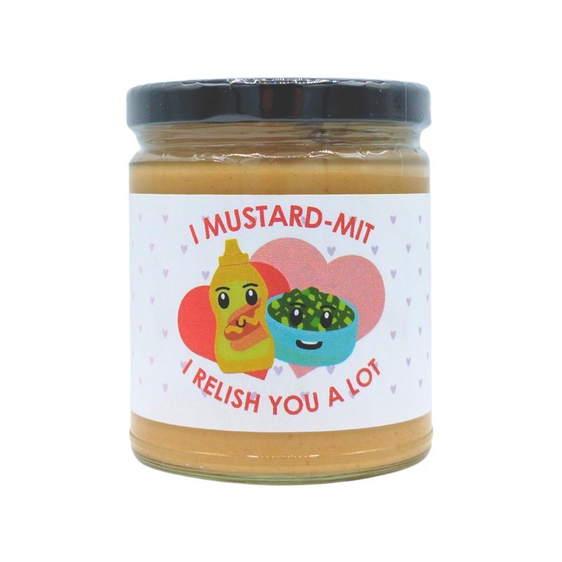Valentine's Day Greeting Card Mustard - I Mustard-mit