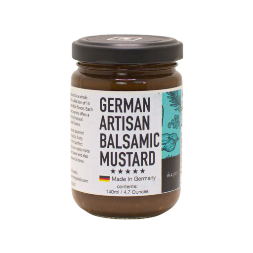 Wajos German Artisan Balsamic Mustard