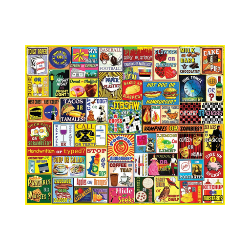White Mountain Puzzles This or That Puzzle