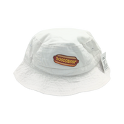 Wisconsin Hot Dog Bucket Hat (White)