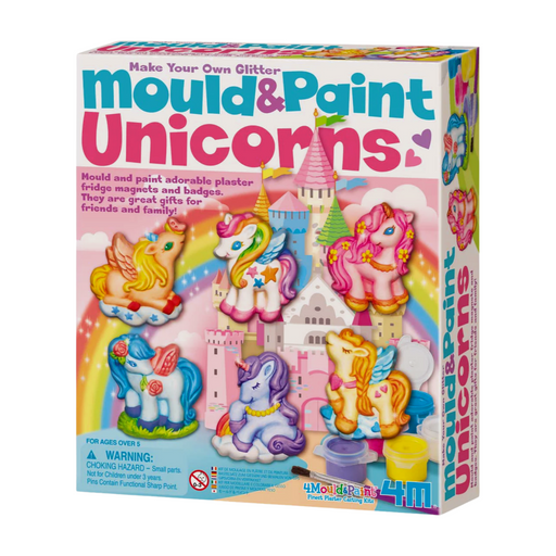 4M Mould & Paint Unicorns Craft Kit