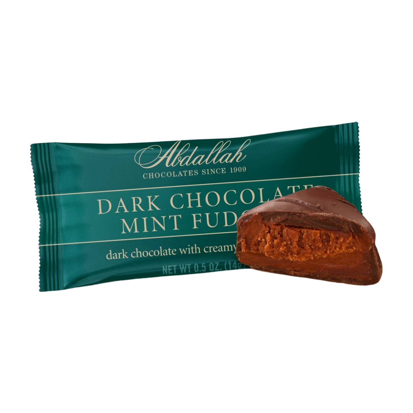 Abdallah Dark Chocolate Mint Fudgie — National Mustard Museum
