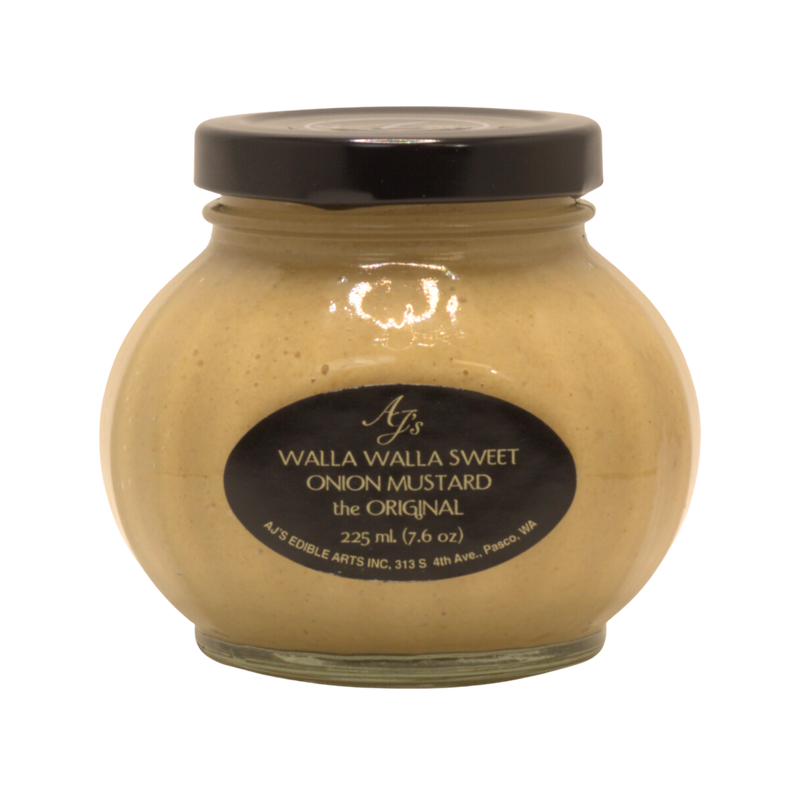 AJ's Walla Walla Sweet Onion Mustard 8 oz